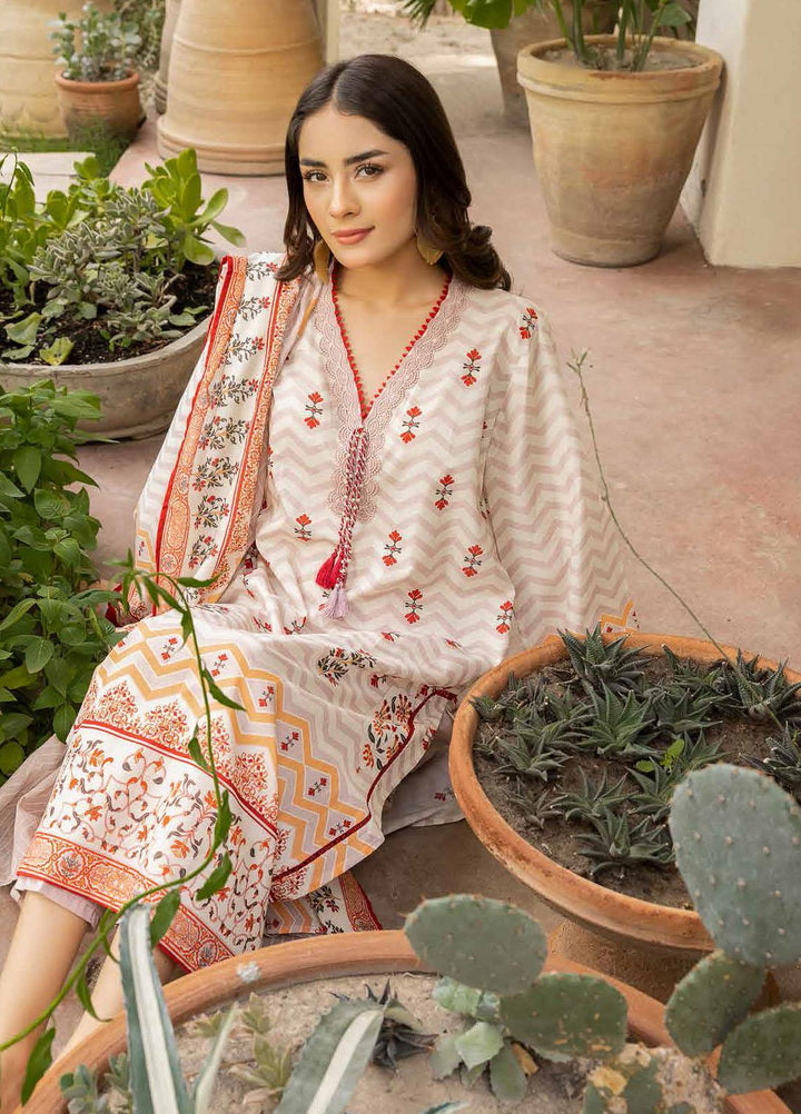 Gul Ahmed Printed  Suits Unstitched 3 Piece GA22CM CBN-22025 - Festive Collection