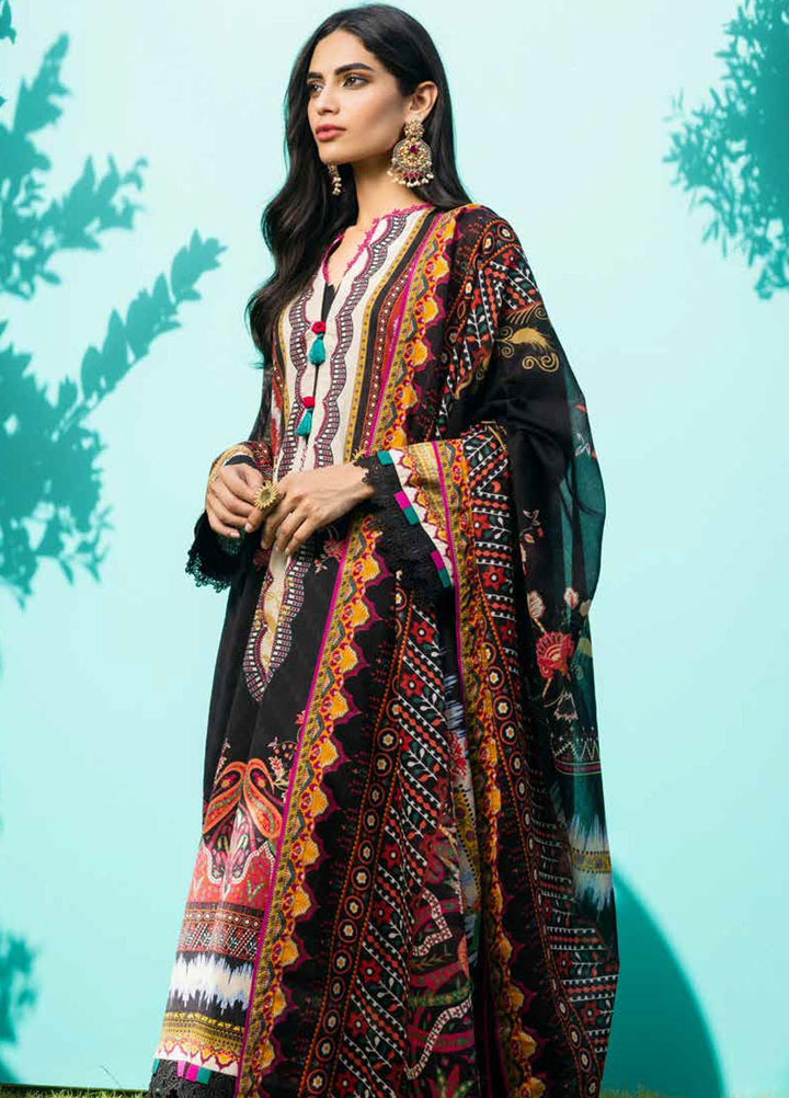 Gul Ahmed Printed  Suits Unstitched 3 Piece GA22CM CBN-22026 - Festive Collection