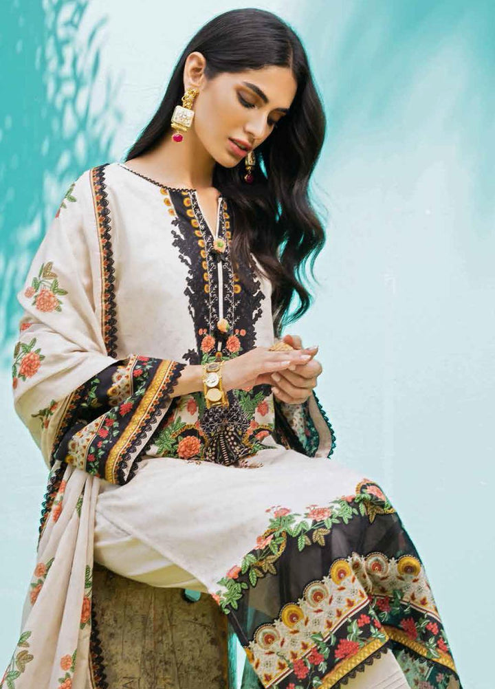Gul Ahmed Printed  Suits Unstitched 3 Piece GA22CM CBN-22028 - Festive Collection