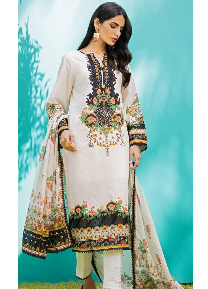Gul Ahmed Printed  Suits Unstitched 3 Piece GA22CM CBN-22028 - Festive Collection