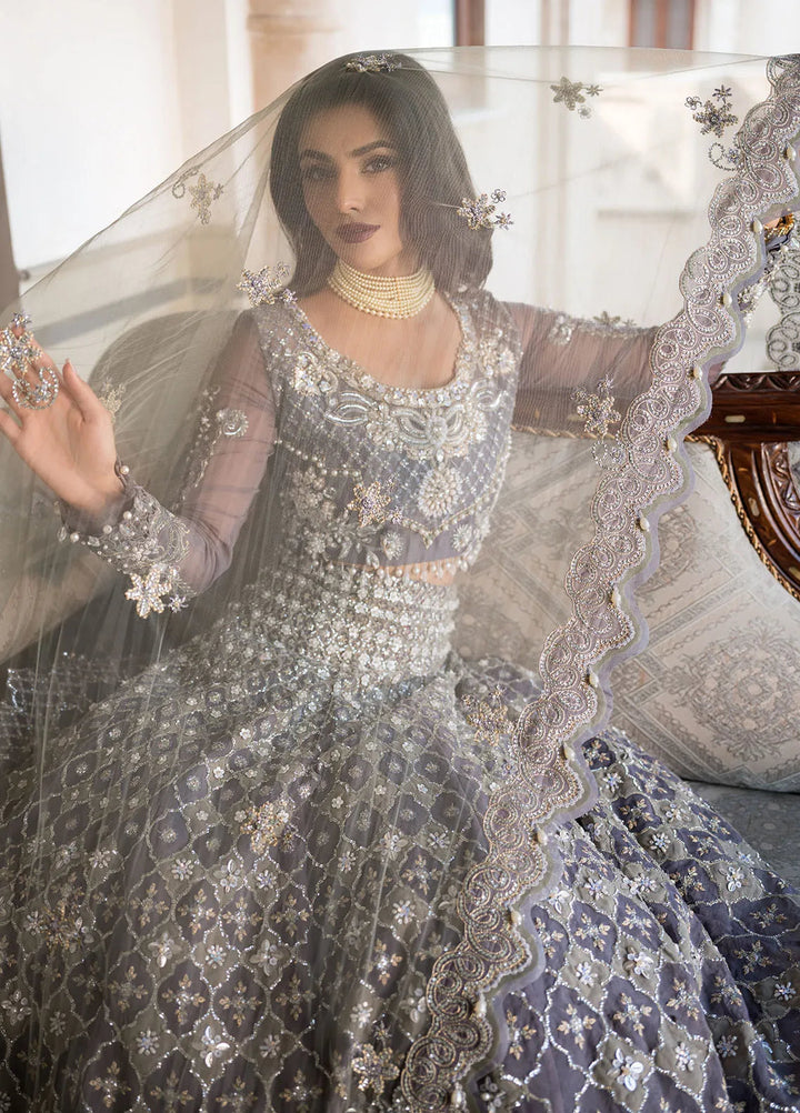 Celebrations by Elaf Embroidered Organza Suit Unstitched 4 Piece Suit EF24CF EFH-02 Nazneen - Formal Collection