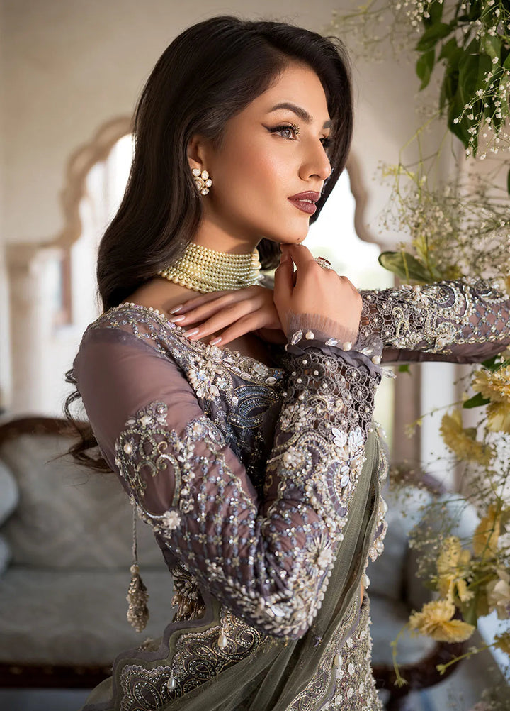 Celebrations by Elaf Embroidered Organza Suit Unstitched 4 Piece Suit EF24CF EFH-02 Nazneen - Formal Collection