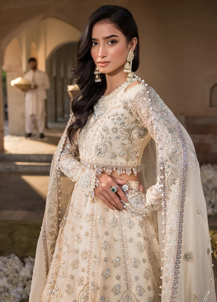 Celebrations by Elaf Embroidered Organza Suit Unstitched 4 Piece Suit EF24CF EFH-05 Parizaad - Formal Collection