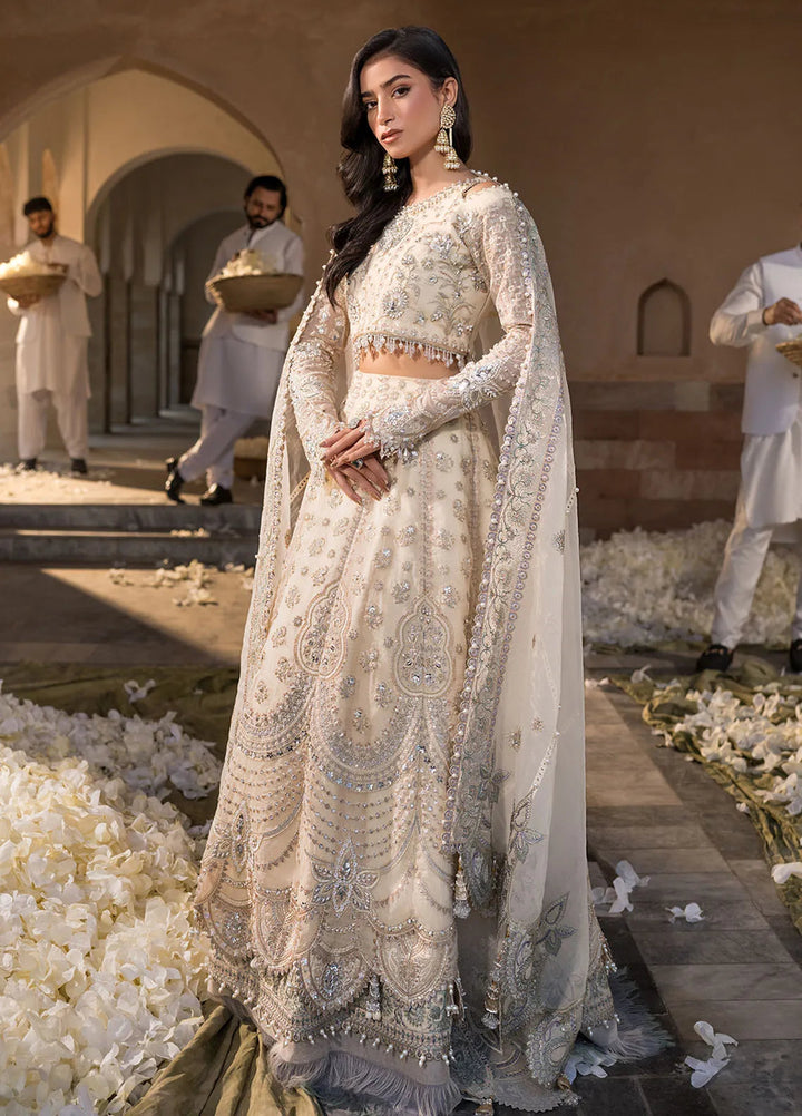 Celebrations by Elaf Embroidered Organza Suit Unstitched 4 Piece Suit EF24CF EFH-05 Parizaad - Formal Collection