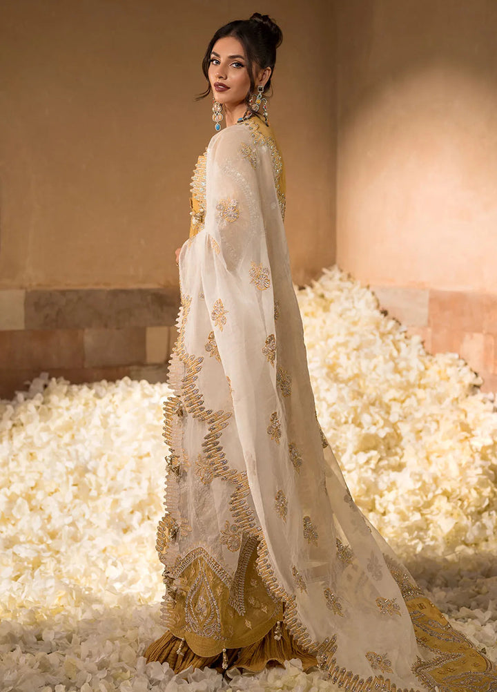 Celebrations by Elaf Embroidered Organza Suit Unstitched 4 Piece Suit EF24CF EFH-07 Sahar - Formal Collection