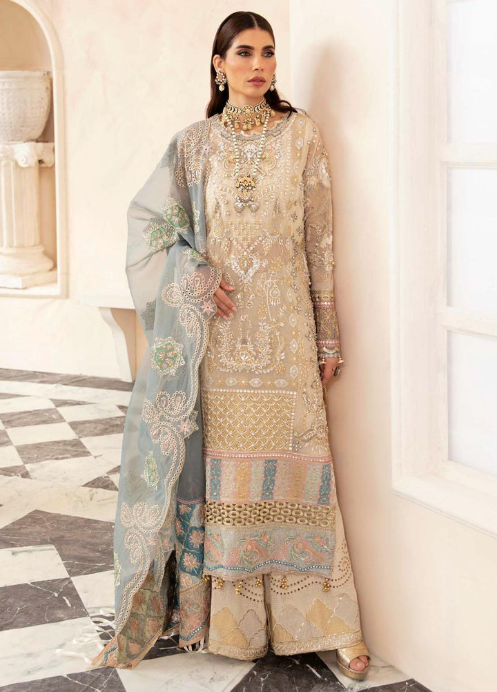 Celebrations By Elaf Embroidered  Suits Unstitched 3 Piece EF23C ECH-02 Hayat - Luxury Collection