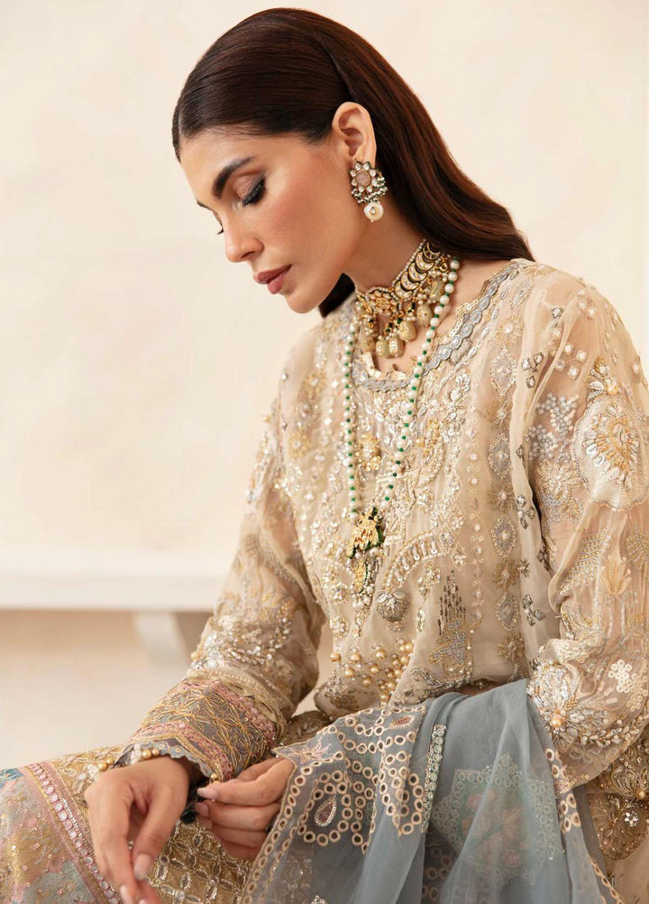 Celebrations By Elaf Embroidered  Suits Unstitched 3 Piece EF23C ECH-02 Hayat - Luxury Collection