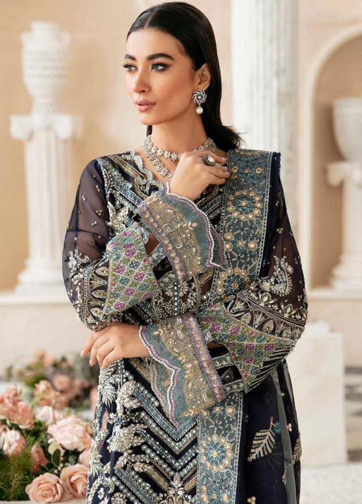 Celebrations By Elaf Embroidered  Suits Unstitched 3 Piece EF23C ECH-03 Ezra - Luxury Collection