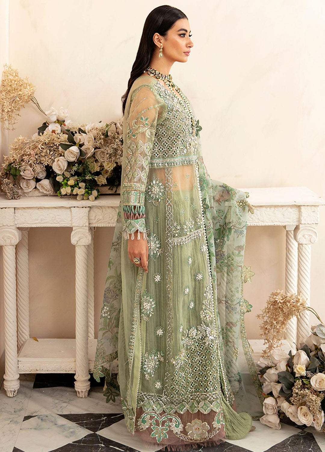Celebrations By Elaf Embroidered  Suits Unstitched 3 Piece EF23C ECH-04 Shahbano - Luxury Collection