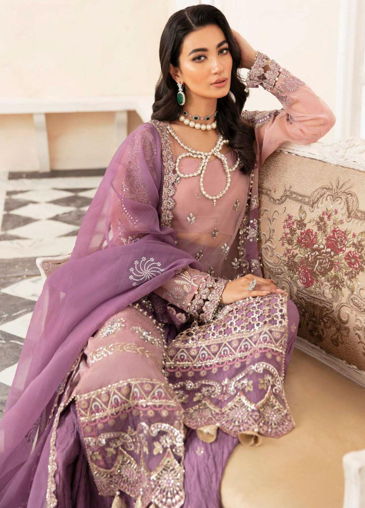 Celebrations By Elaf Embroidered  Suits Unstitched 3 Piece EF23C ECH-05 Merub - Luxury Collection