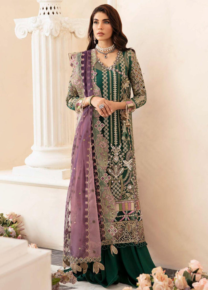 Celebrations By Elaf Embroidered  Suits Unstitched 3 Piece EF23C ECH-07 Ayzel - Luxury Collection