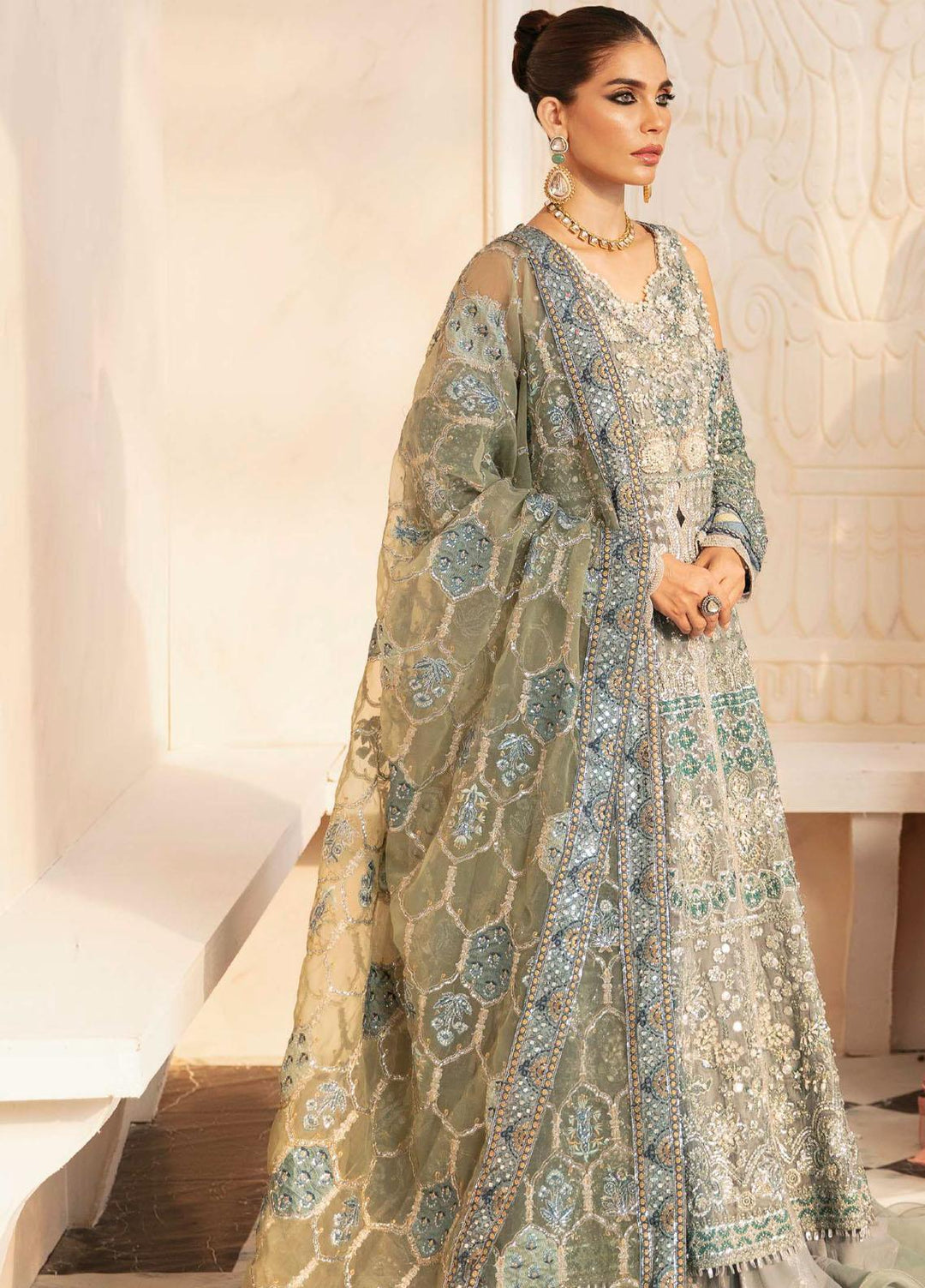 Celebrations By Elaf Embroidered  Suits Unstitched 3 Piece EF23C ECH-09 Nyra - Luxury Collection