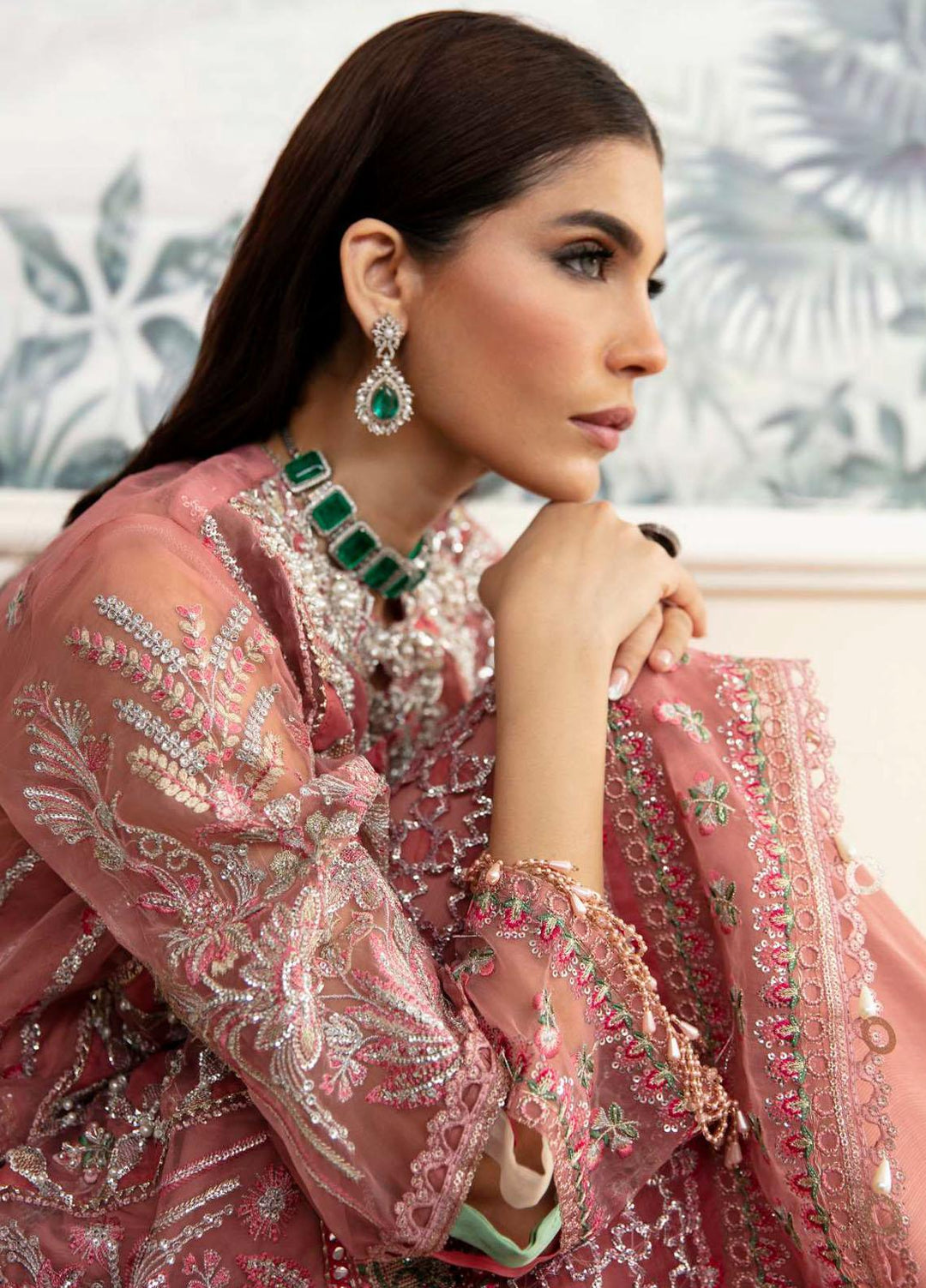 Celebrations By Elaf Embroidered  Suits Unstitched 3 Piece EF23C ECH-10 Heer - Luxury Collection