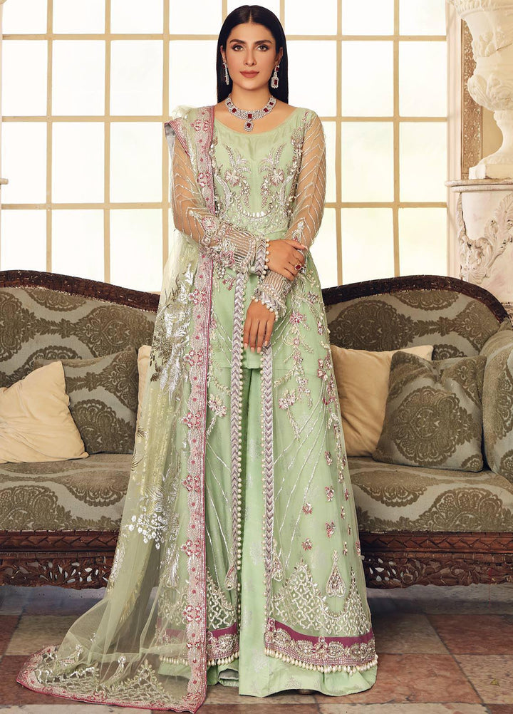 Celebrations by Elaf Embroidered Net Suits Unstitched 3 Piece EL21CB EPC-02 Margarita - Luxury Collection