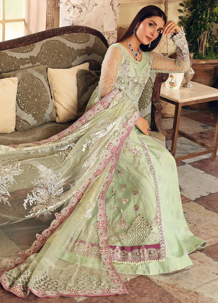 Celebrations by Elaf Embroidered Net Suits Unstitched 3 Piece EL21CB EPC-02 Margarita - Luxury Collection