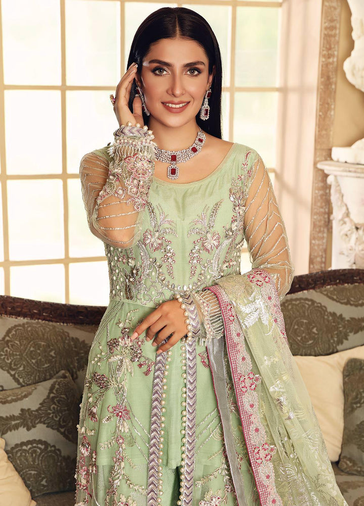 Celebrations by Elaf Embroidered Net Suits Unstitched 3 Piece EL21CB EPC-02 Margarita - Luxury Collection