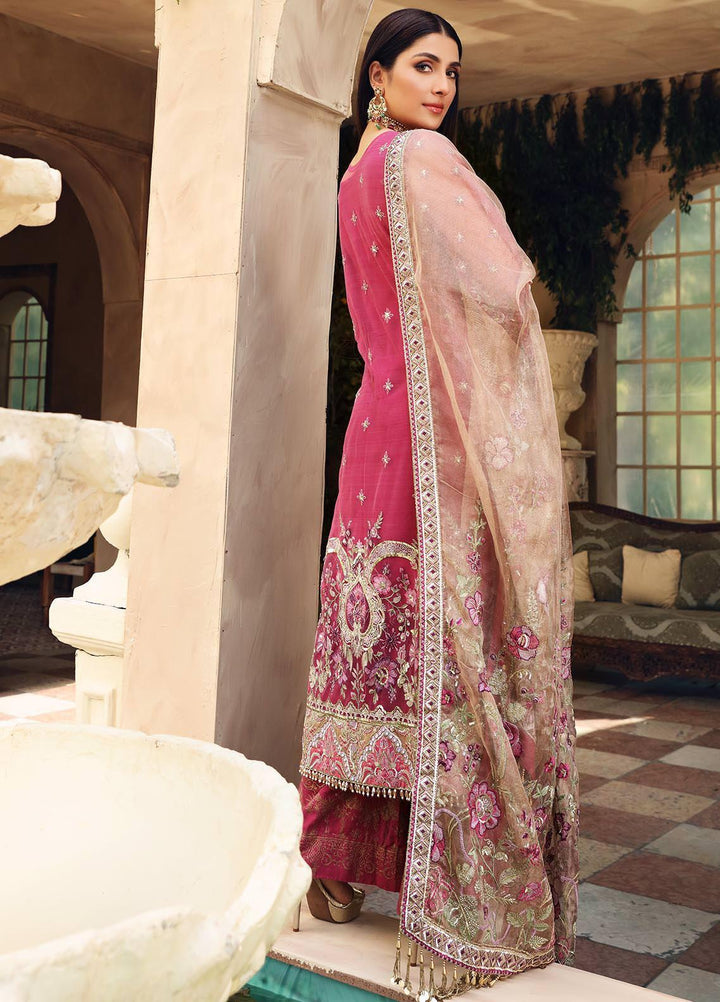 Celebrations by Elaf Embroidered Net Suits Unstitched 3 Piece EL21CB EPC-05 Blossom - Luxury Collection