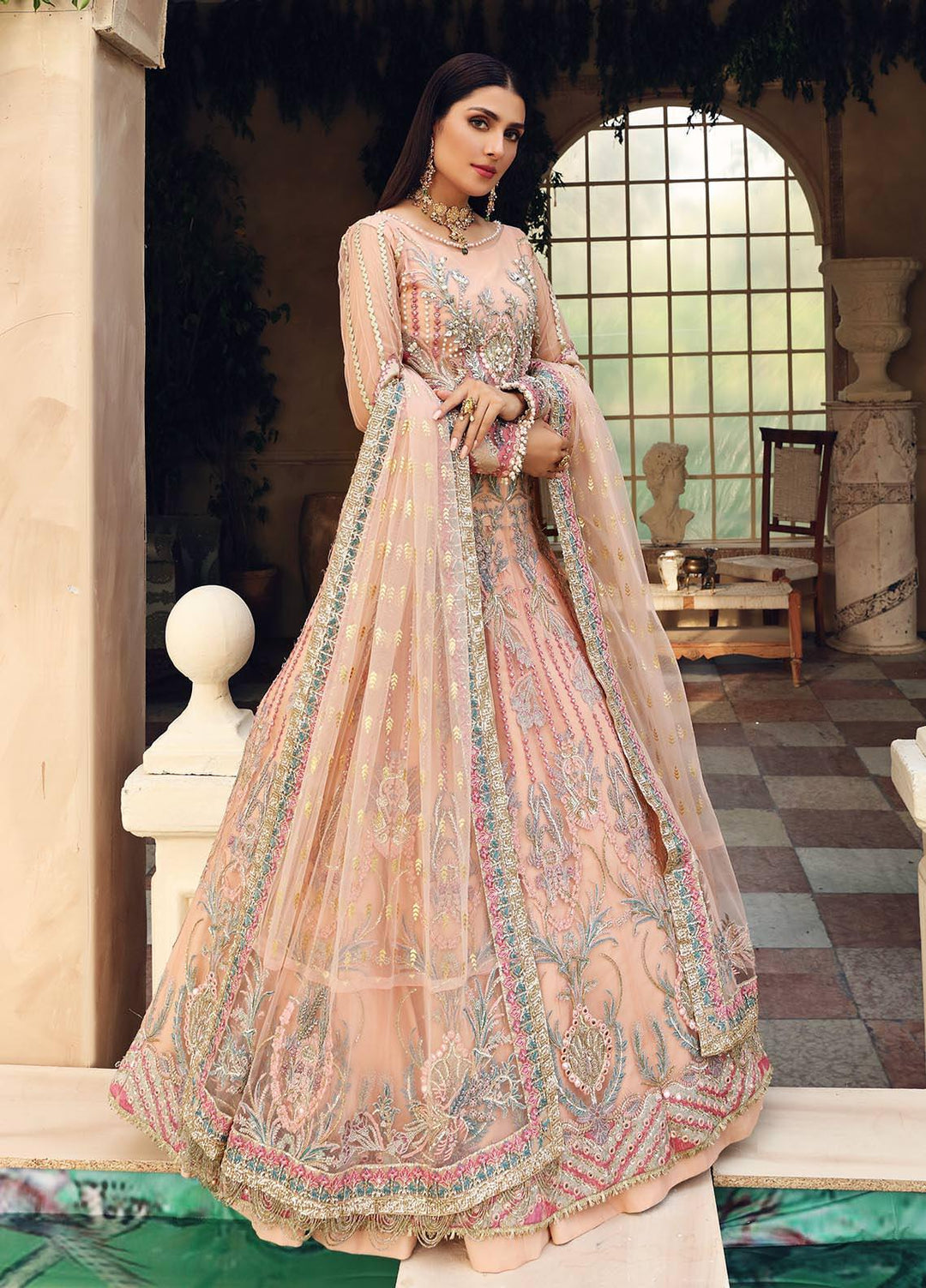 Celebrations by Elaf Embroidered Net Suits Unstitched 3 Piece EL21CB EPC-07 Luxe - Luxury Collection