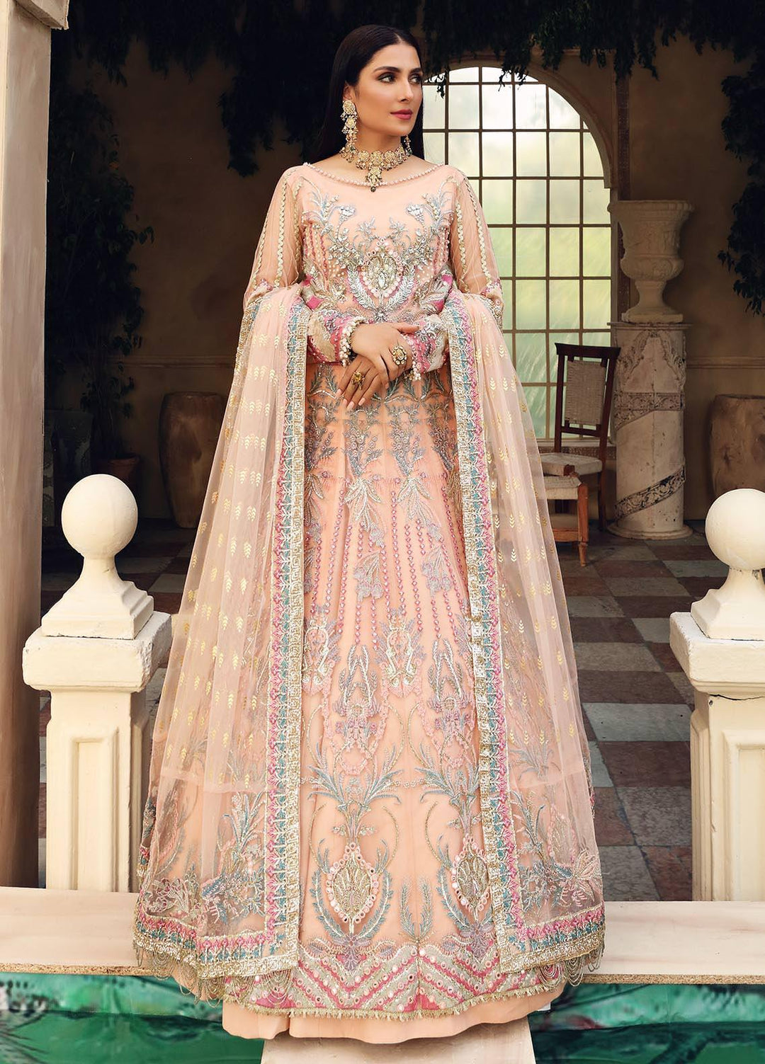 Celebrations by Elaf Embroidered Net Suits Unstitched 3 Piece EL21CB EPC-07 Luxe - Luxury Collection