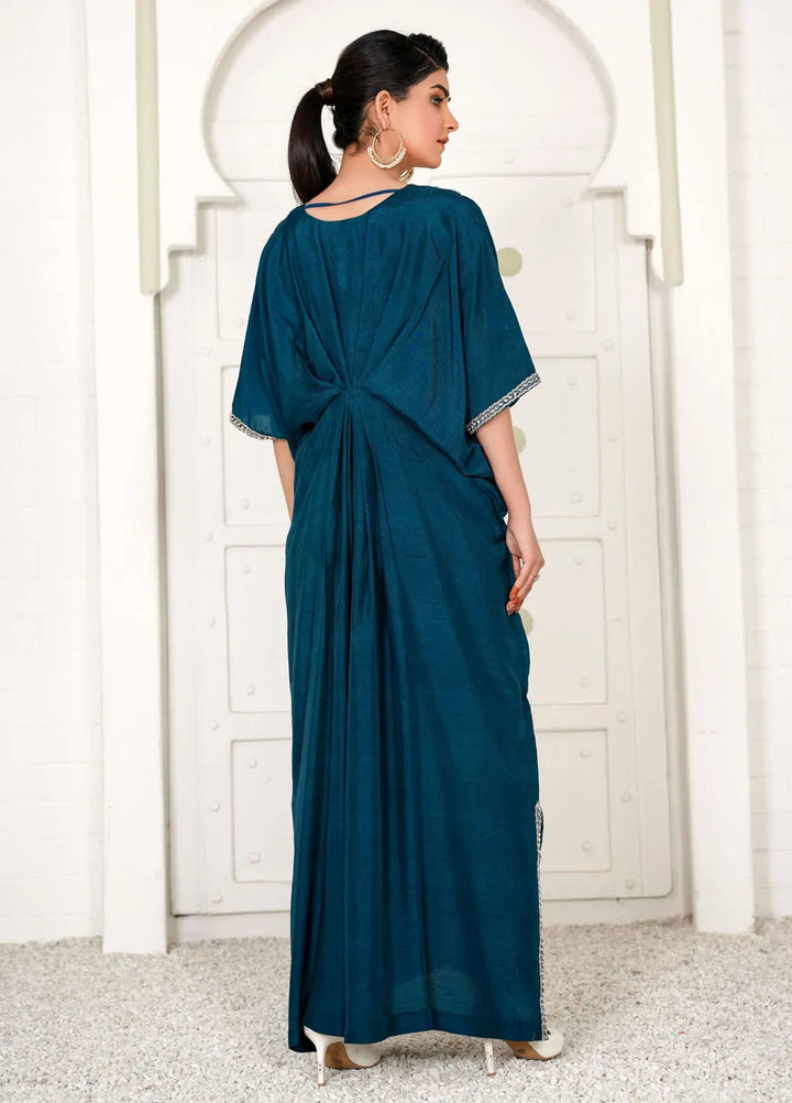 Celeste by Hadia Batool Pret Embroidered Raw Silk 1 Piece Suit Kiyara