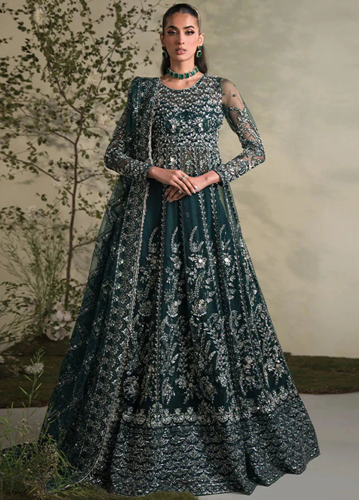 Celeste by Saffron Embroidered Net Suits Unstitched 3 Piece SFR24C Mehri - Festive Collection