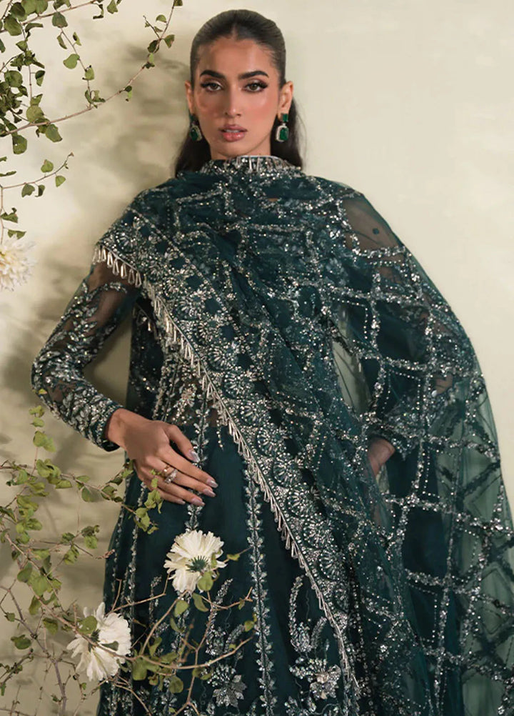 Celeste by Saffron Embroidered Net Suits Unstitched 3 Piece SFR24C Mehri - Festive Collection