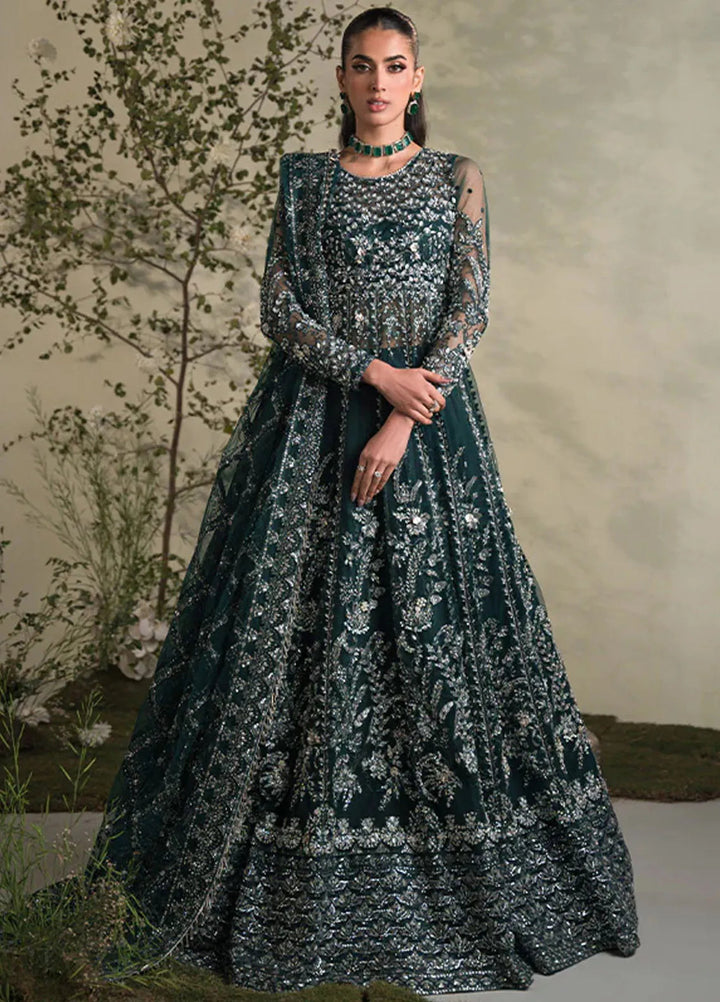 Celeste by Saffron Embroidered Net Suits Unstitched 3 Piece SFR24C Mehri - Festive Collection