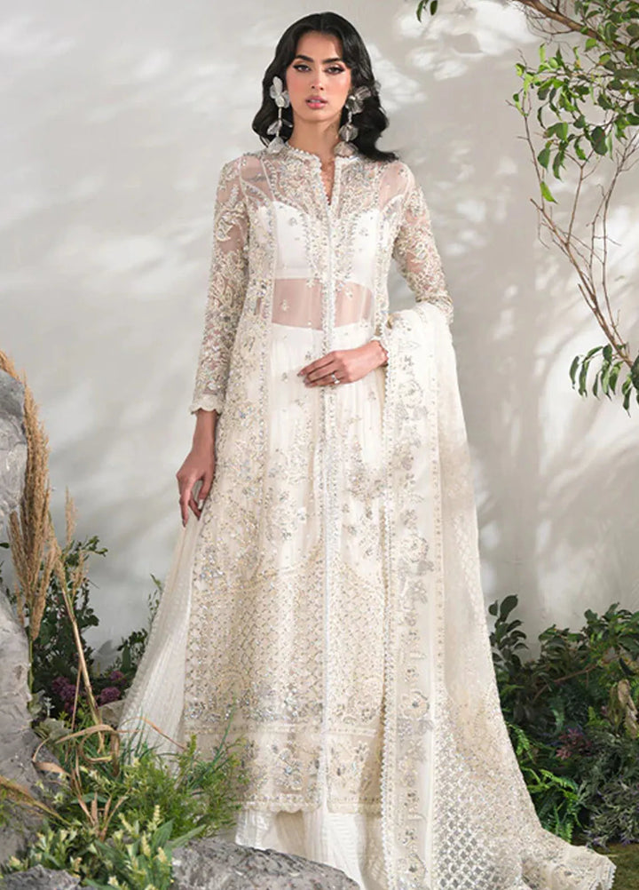 Celeste by Saffron Embroidered Organza Suits Unstitched 3 Piece SFR24C Camille - Festive Collection