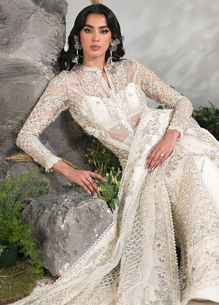 Celeste by Saffron Embroidered Organza Suits Unstitched 3 Piece SFR24C Camille - Festive Collection