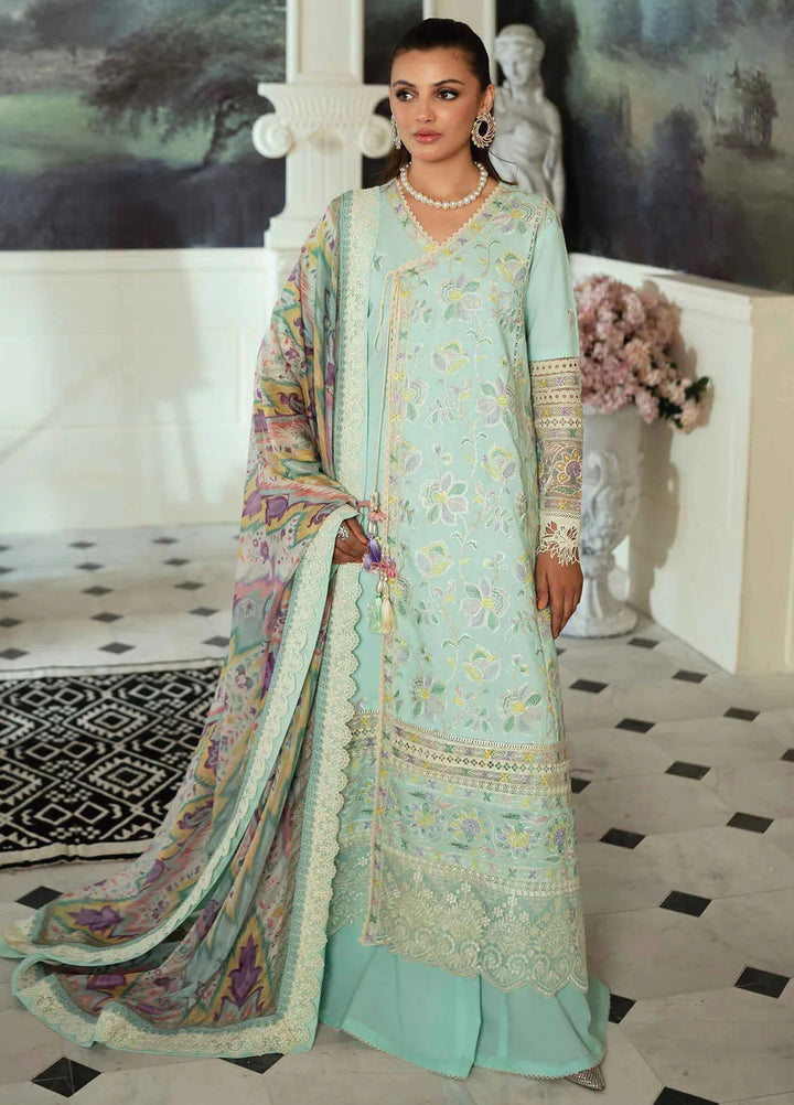 Celine By Faiza Faisal Embroidered Lawn Suit Unstitched 3 Piece FFX24E Annie - Summer Collection