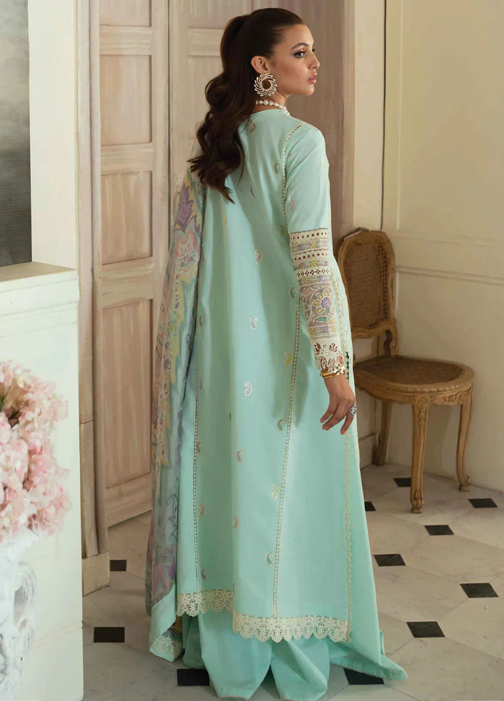 Celine By Faiza Faisal Embroidered Lawn Suit Unstitched 3 Piece FFX24E Annie - Summer Collection