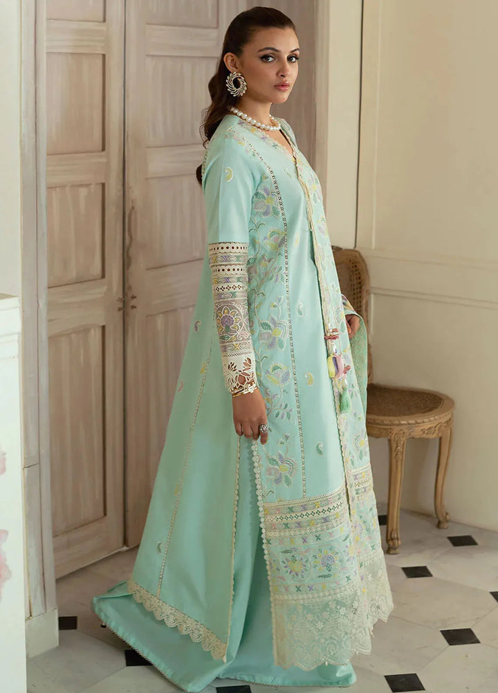 Celine By Faiza Faisal Embroidered Lawn Suit Unstitched 3 Piece FFX24E Annie - Summer Collection