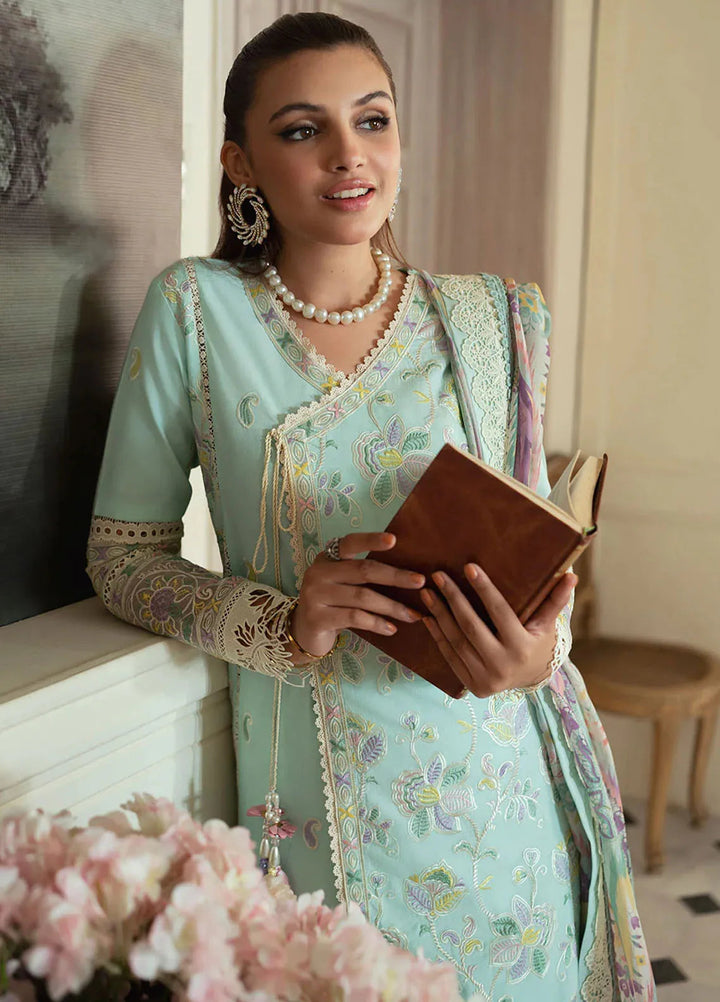 Celine By Faiza Faisal Embroidered Lawn Suit Unstitched 3 Piece FFX24E Annie - Summer Collection