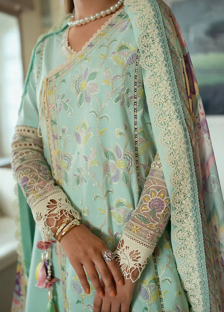 Celine By Faiza Faisal Embroidered Lawn Suit Unstitched 3 Piece FFX24E Annie - Summer Collection
