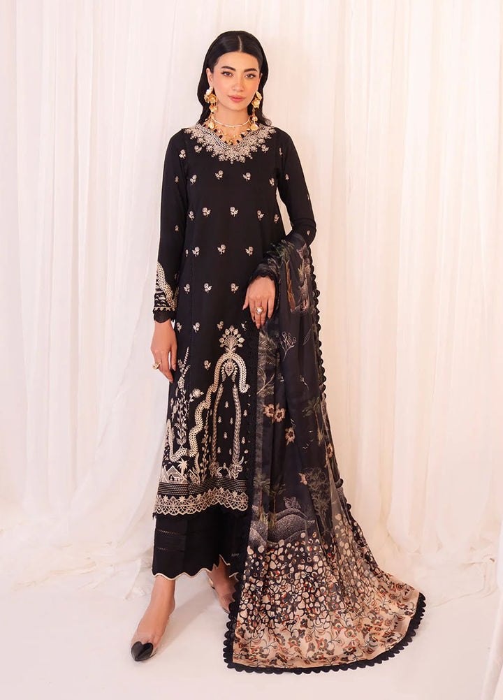Celine by Faiza Faisal Embroidered Lawn Suits Unstitched 3 Piece FF25CE Adele - Summer Collection