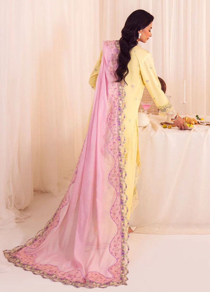 Celine by Faiza Faisal Embroidered Lawn Suits Unstitched 3 Piece FF25CE Celia - Summer Collection