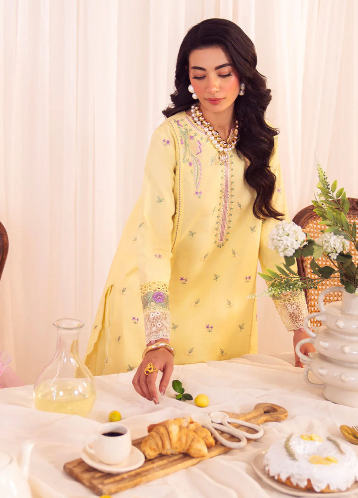 Celine by Faiza Faisal Embroidered Lawn Suits Unstitched 3 Piece FF25CE Celia - Summer Collection
