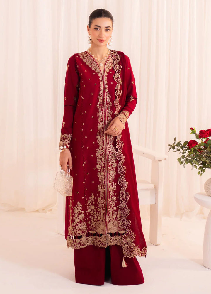 Celine by Faiza Faisal Embroidered Lawn Suits Unstitched 3 Piece FF25CE Elina - Summer Collection