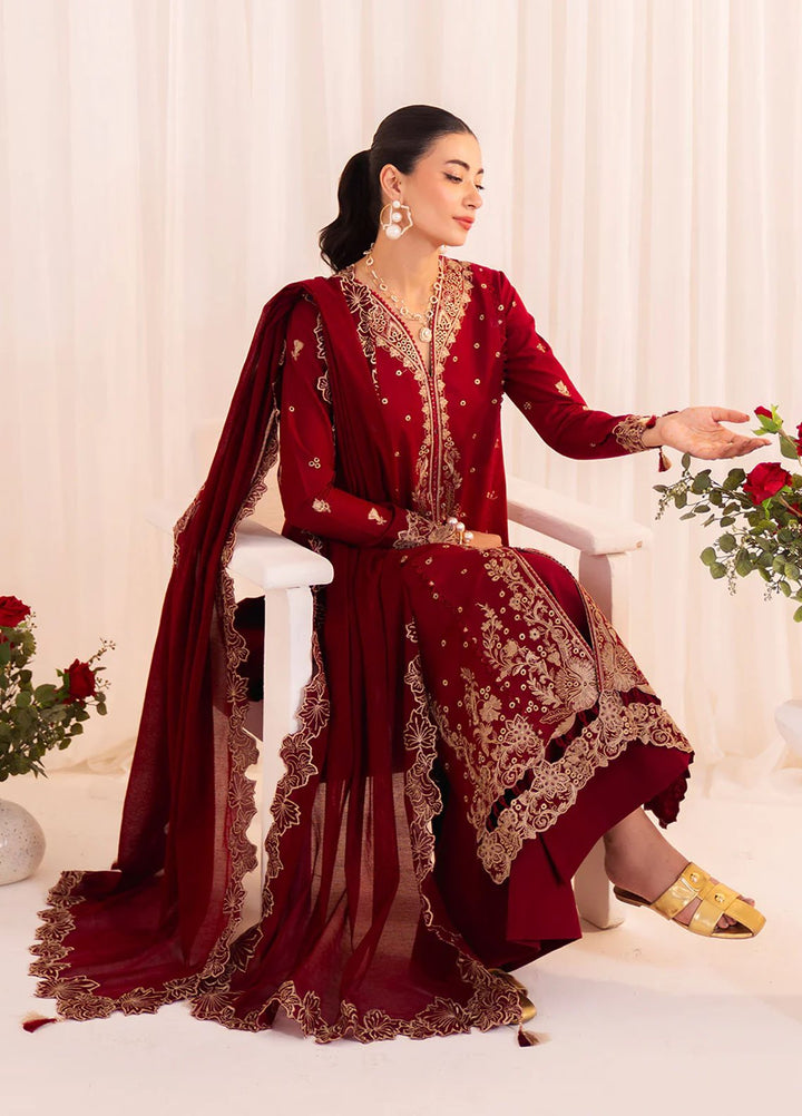 Celine by Faiza Faisal Embroidered Lawn Suits Unstitched 3 Piece FF25CE Elina - Summer Collection