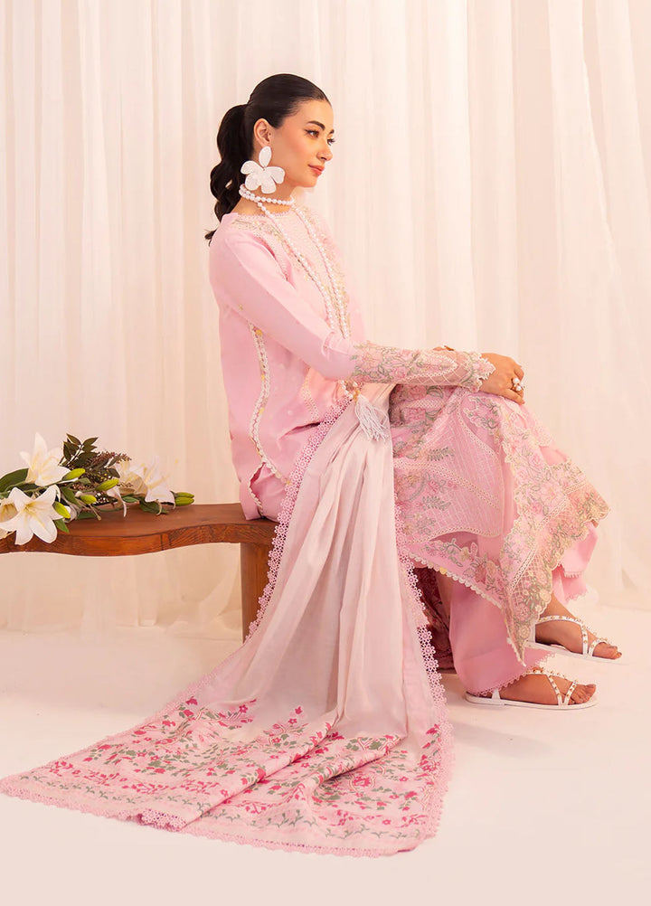 Celine by Faiza Faisal Embroidered Lawn Suits Unstitched 3 Piece FF25CE Lina - Summer Collection