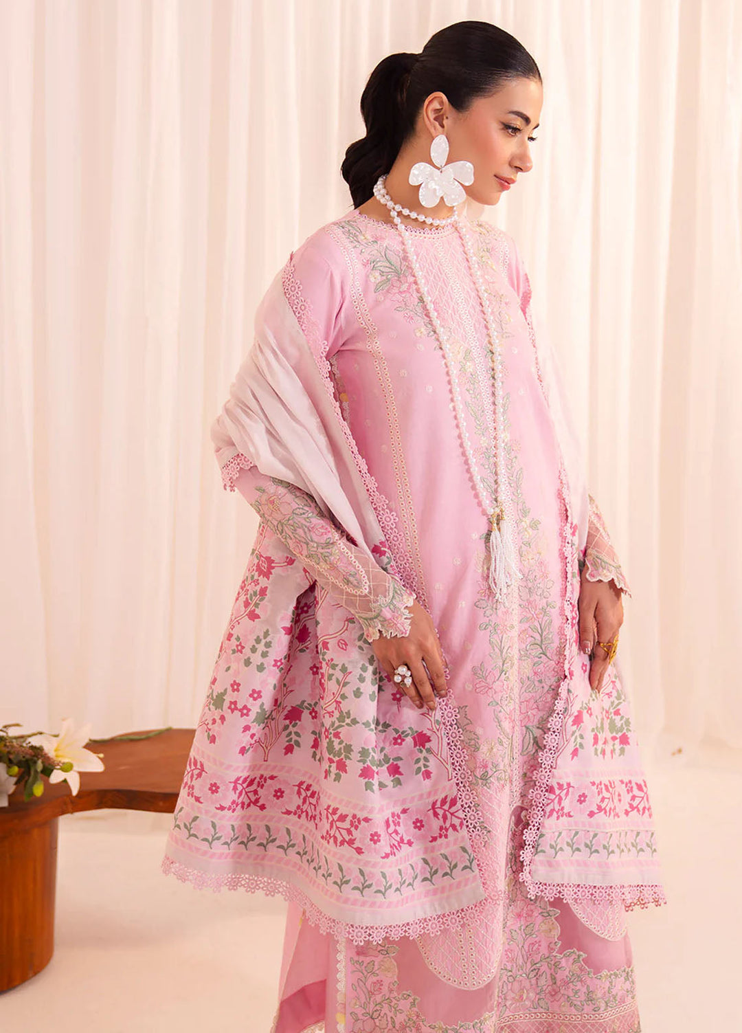 Celine by Faiza Faisal Embroidered Lawn Suits Unstitched 3 Piece FF25CE Lina - Summer Collection