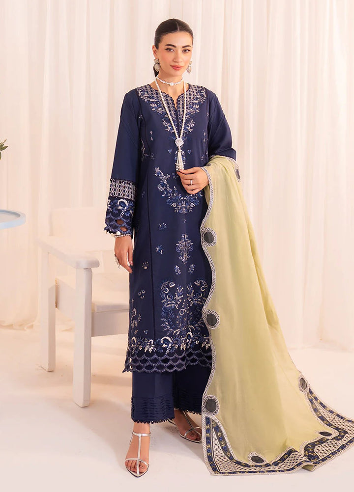 Celine by Faiza Faisal Embroidered Lawn Suits Unstitched 3 Piece FF25CE Sofie - Summer Collection