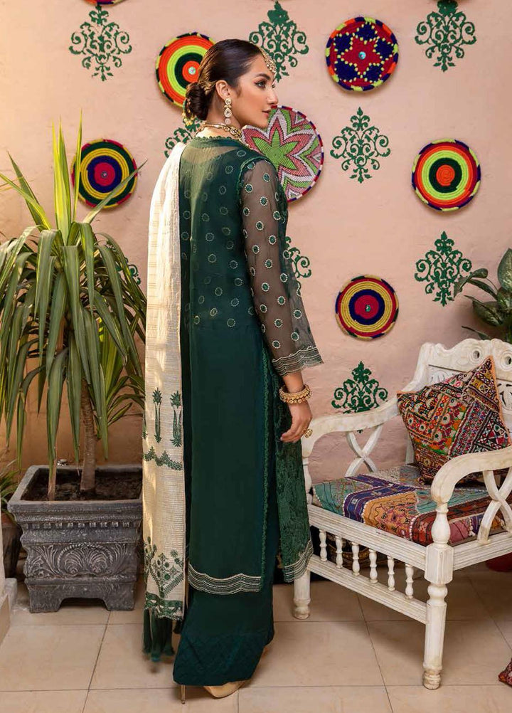 Celine By Charizma Embroidered Chiffon Suits Unstitched 3 Piece CRZ21CC CCE-05 - Luxury Collection