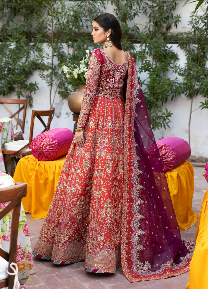 Chaandni by Gulaal Embroidered Net Suits Unstitched 4 Piece GL24CH D-01 Shabnam - Wedding Collection