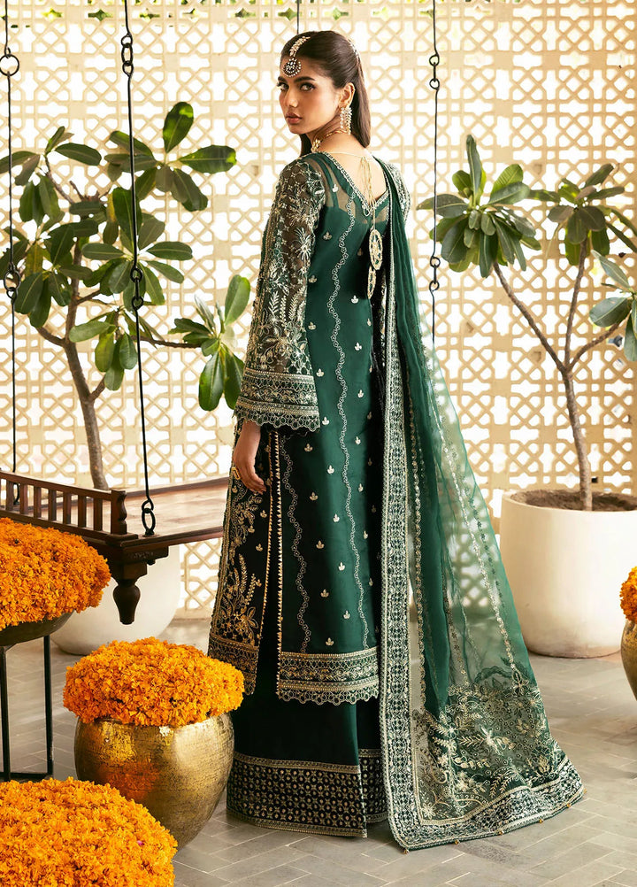 Chaandni by Gulaal Embroidered Organza Suits Unstitched 4 Piece GL24CH D-07 Zayra - Wedding Collection