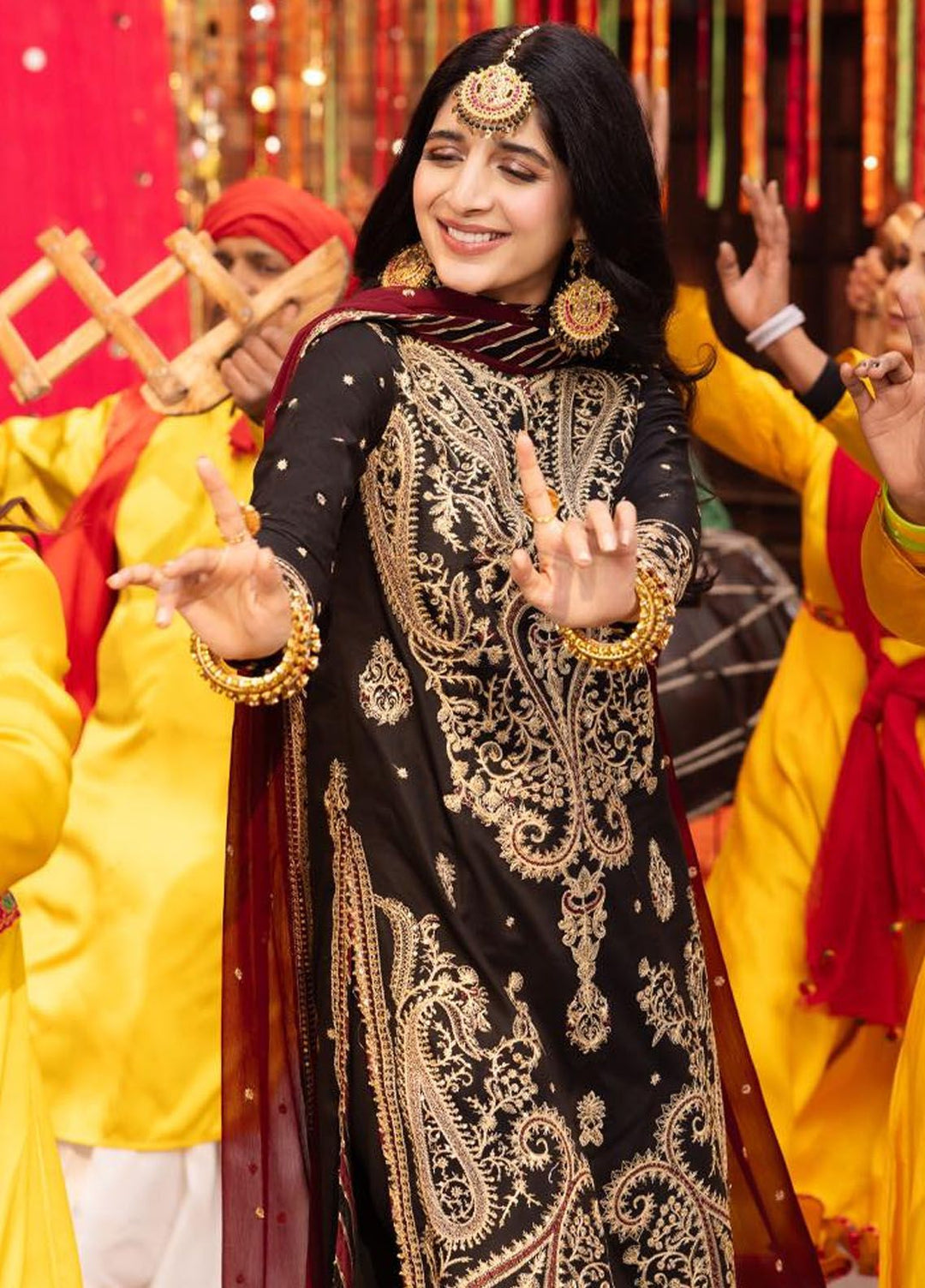 Chamak Damak by Asim Jofa Embroidered Silk Suits Unstitched 3 Piece AJ24CD AJCD-03 - Festive Collection