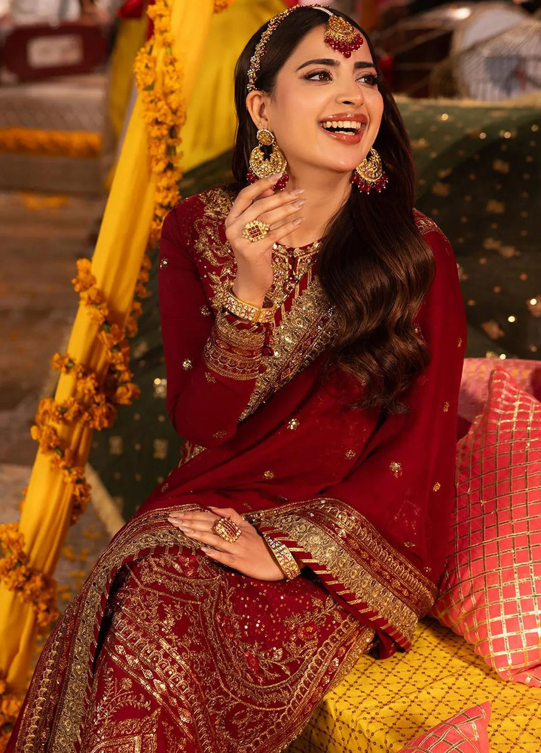 Chamak Damak by Asim Jofa Embroidered Silk Unstitched Suit 3 Piece AJ24CD AJCD-04 - Festive Collection