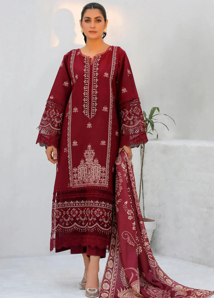 Chandan Nagri Pret Embroidered Khaddar 3 Piece Suit Elora