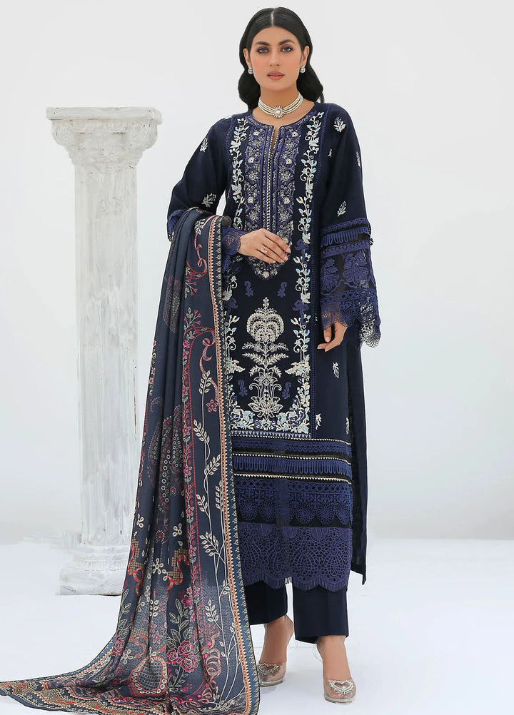 Chandan Nagri Pret Embroidered Khaddar 3 Piece Suit Muse
