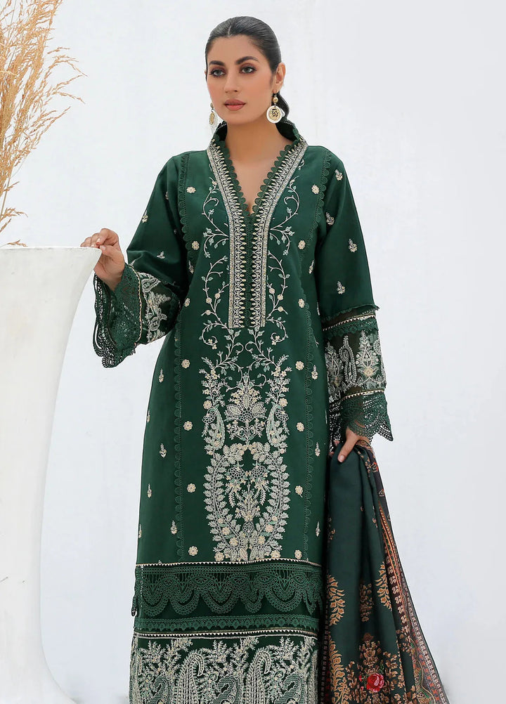 Chandan Nagri Pret Embroidered Khaddar 3 Piece Suit Nora
